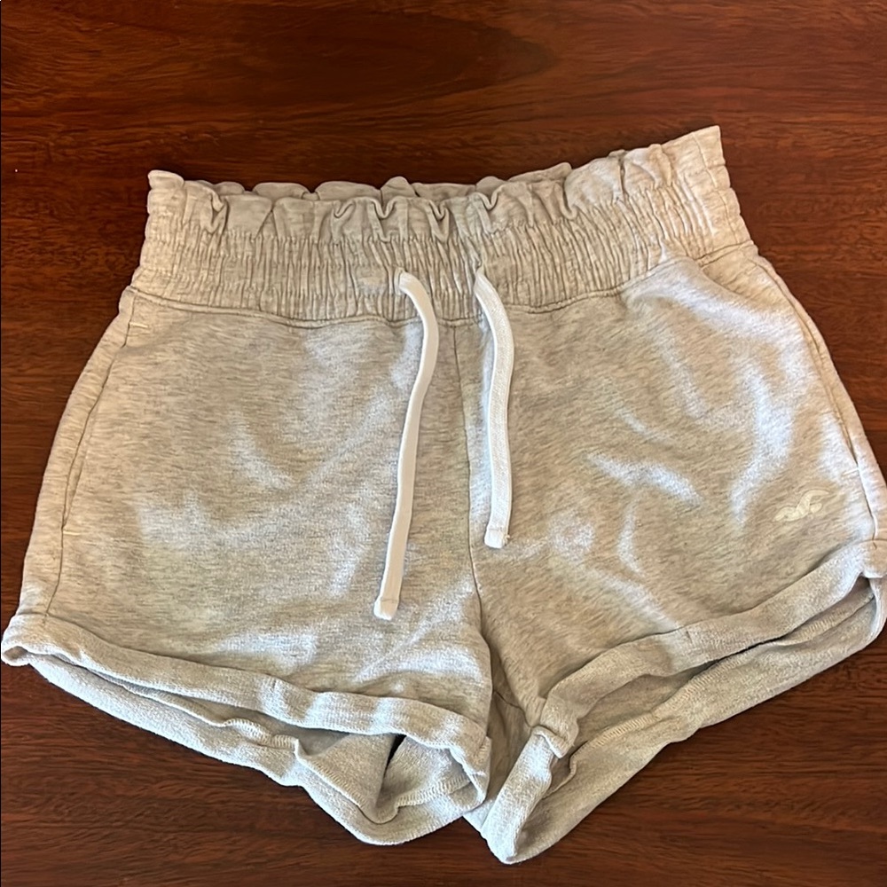 Women's Gray Sweatpants Shorts